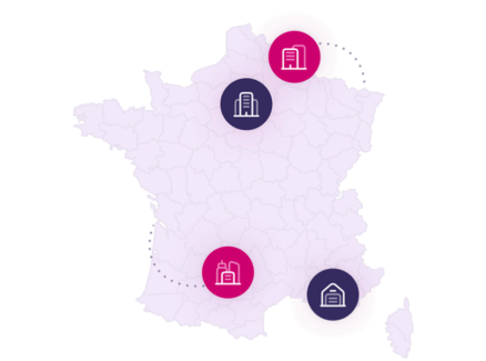 Entreprises de toutes tailles, tous secteurs, partout en France